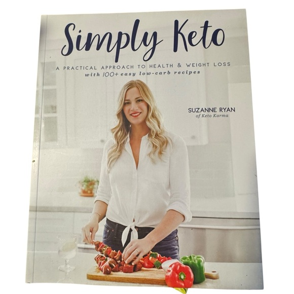 Simply Keto Cookbook by Suzanne Ryan - Picture 1 of 2